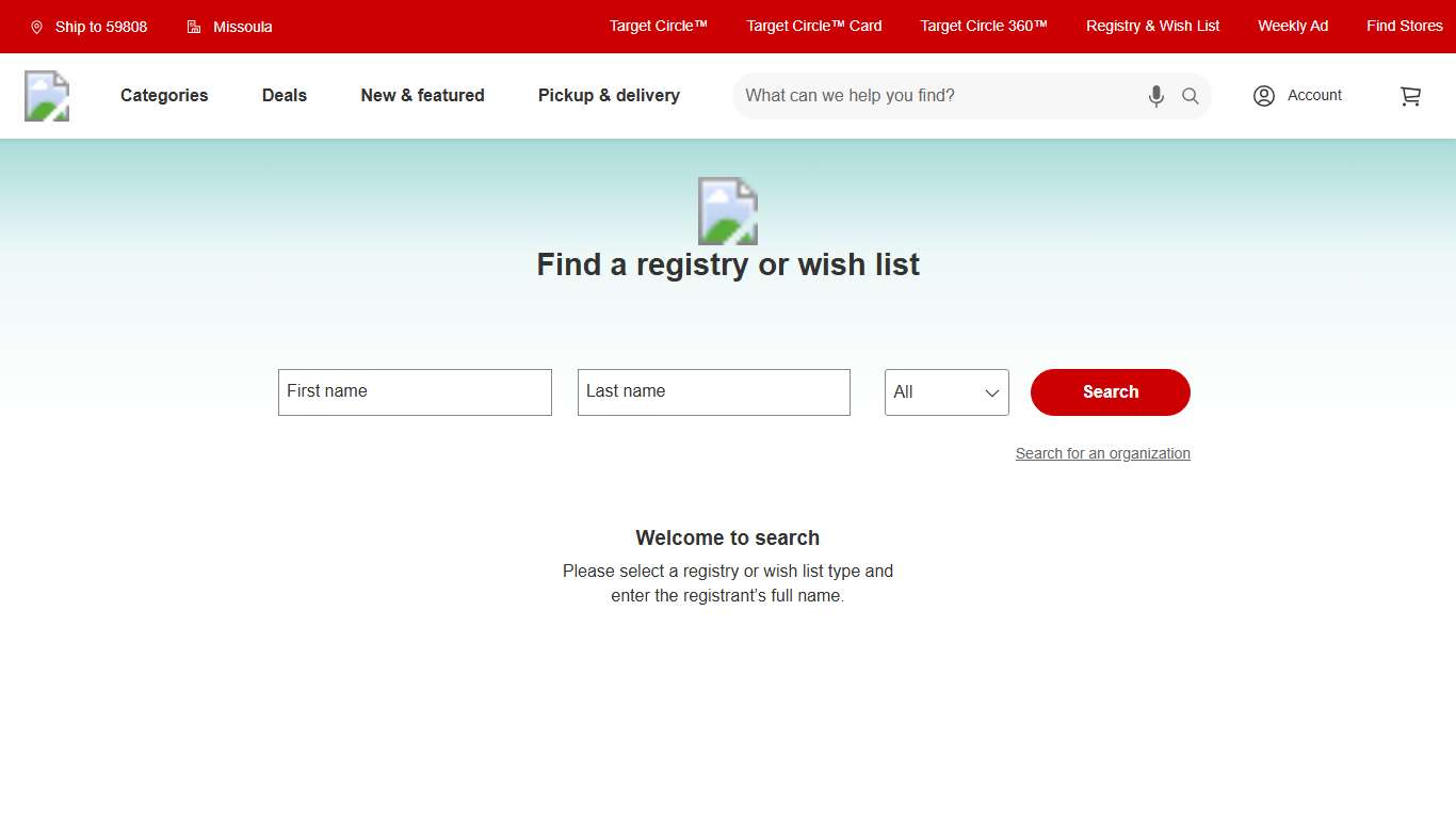 Search Results : Gift Registry & Wish list : Target